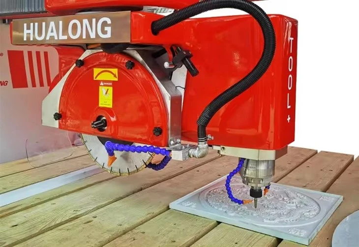 Hualong 5 Axis CNC Stone Cutting Machine